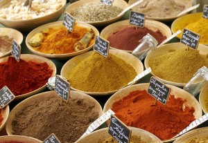 Le Moyen Age a été cherché les épices en Inde