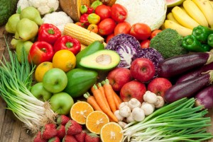 Fruits et légumes sont la base du régime crdivore